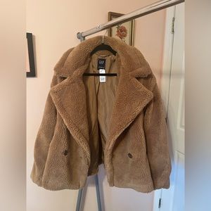 GAP Sherpa Moto Jacket | Large